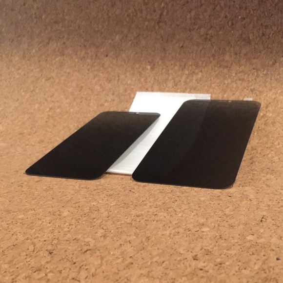 2 iPhone privacy screen tempered glass protectors - all phone types - Picture 4 of 4